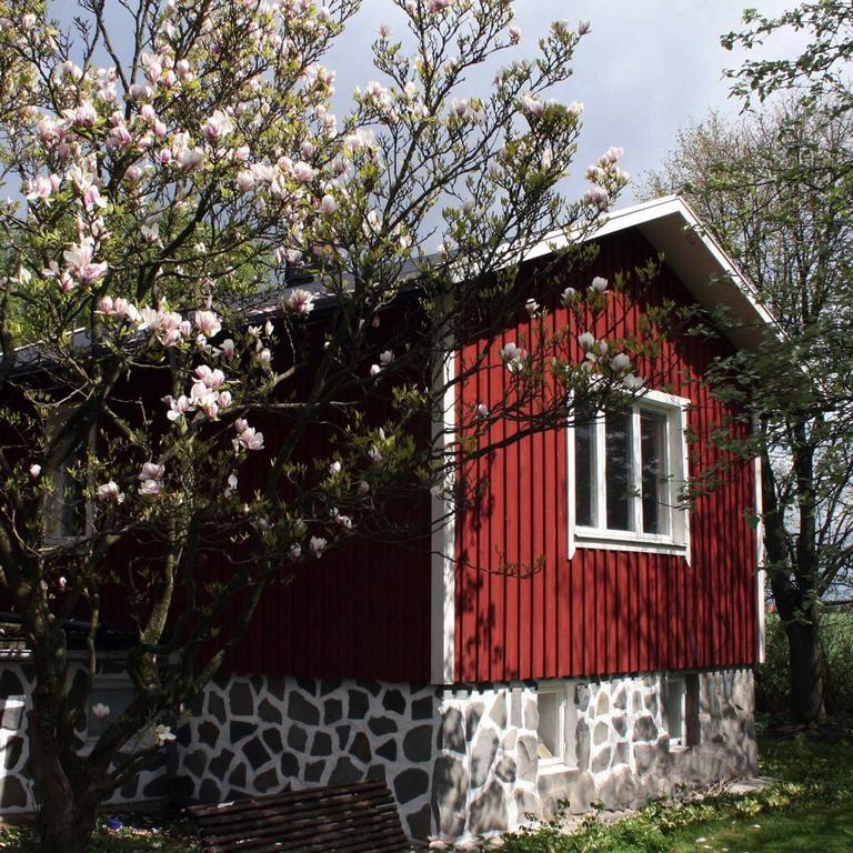 Lilla Huset Pa Slaetten B&B Lund Bagian luar foto