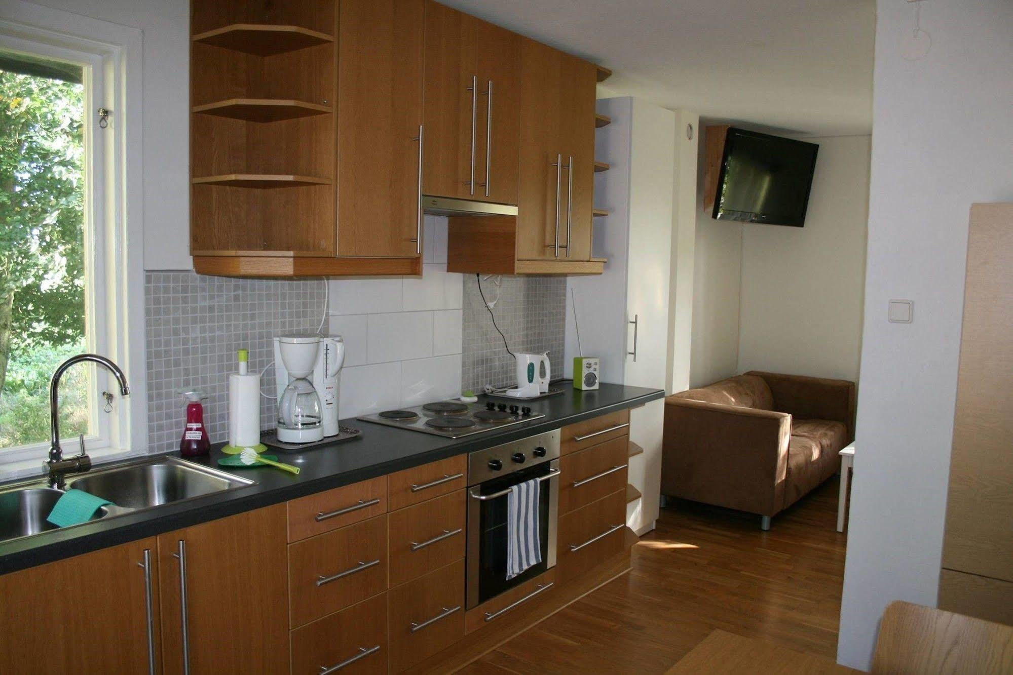 Lilla Huset Pa Slaetten B&B Lund Bagian luar foto